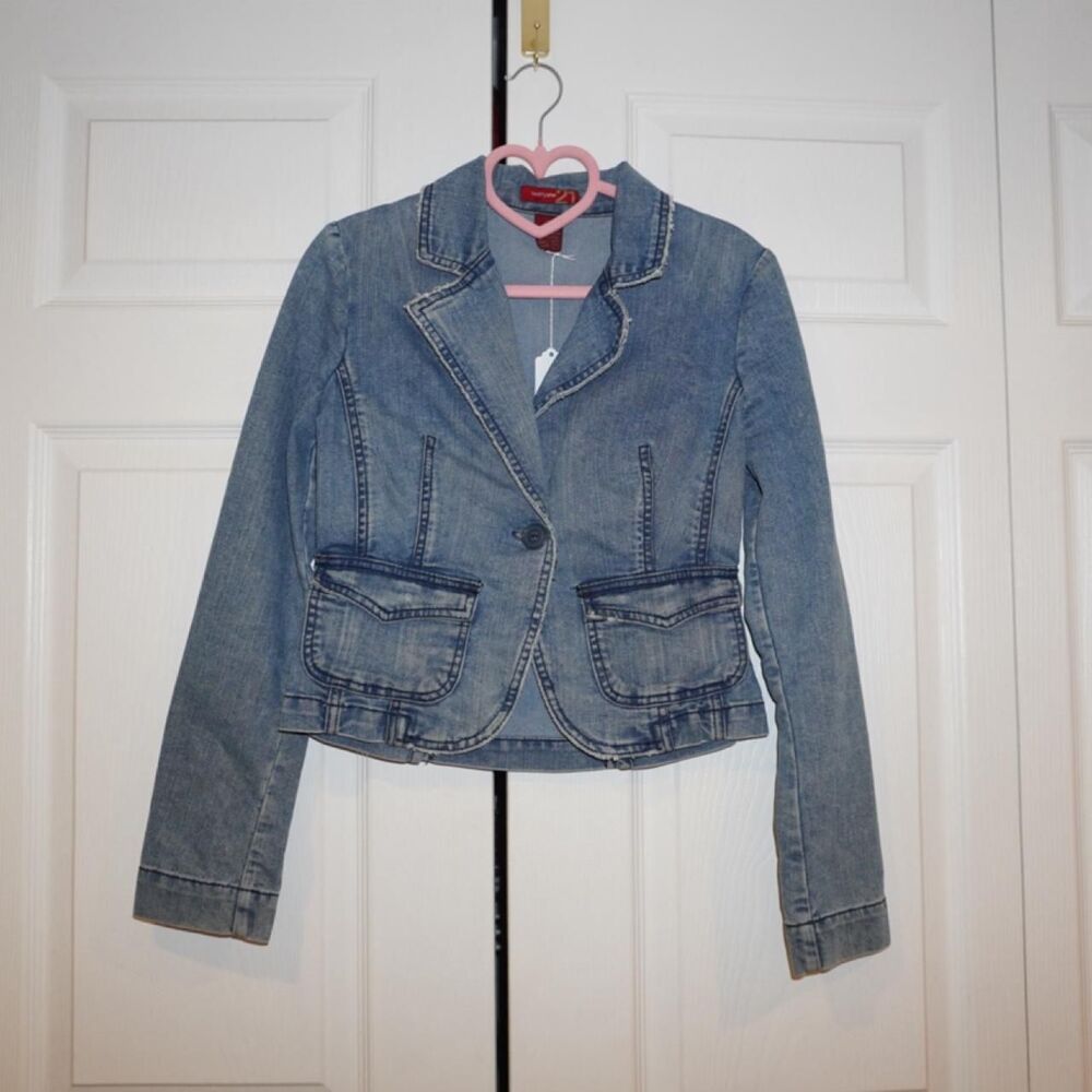 Forever-21 Women's Blue Jacket
